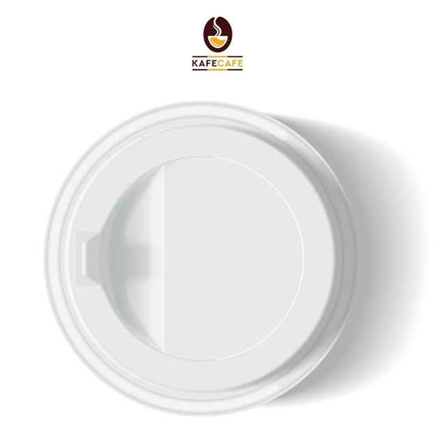 Picture of LID WHITE FOR CUP 04OZ / 118ML CUP x 50pcs ( LID ONLY )